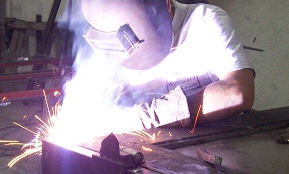 Person manufacturing a custom door