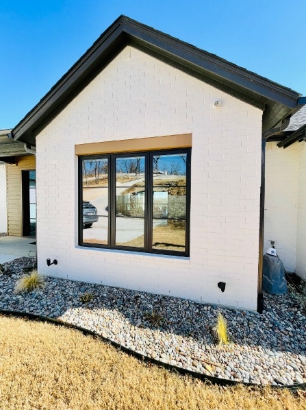 New patio windows and doors